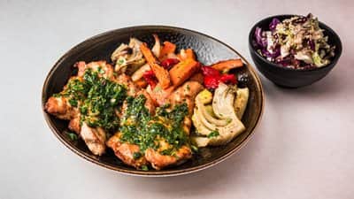 חזה עוף בצ'ימיצ'ורי