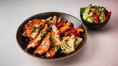 חזה עוף במרינדת צ'ילי קרמל