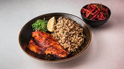 פילה לברק ביין לבן ומלח גס